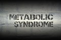 Metabolic syndrome gr