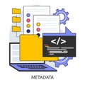 Metadata. Data annotation and cataloging. Essential information