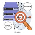 Metadata. Data annotation and cataloging. Essential information