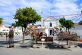 Sculpture in town square, Vila Real de Santo Antonio.