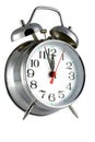 Metal alarm-clock Royalty Free Stock Photo