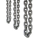 metal alloy steel chains for industrial use, very strong Royalty Free Stock Photo