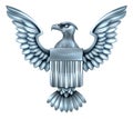 Metal American Eagle Shield