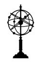 Metal Armillary Sundial