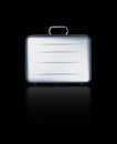 Metal Attache Case Royalty Free Stock Photo