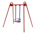 Metal baby swing