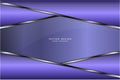 Abstract background.Luxury of purple with silver.Modern design.