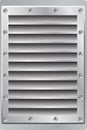 Metal Background Air Vent Royalty Free Stock Photo