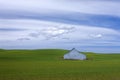 Metal barn on the Palouse.