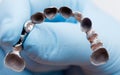 Metal Basis Denture Royalty Free Stock Photo