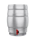 Metal Beer Keg Isolated Royalty Free Stock Photo