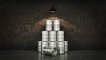 Metal Beer Keg Royalty Free Stock Photo