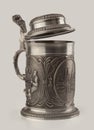 Metal beer mug