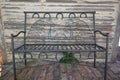 Metal Bench Royalty Free Stock Photo