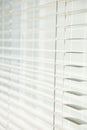 Metal Blinds with drawstring Royalty Free Stock Photo