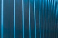 Metal Blue Corrugated Fence Steel Texture Background Wall Royalty Free Stock Photo