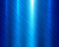 Metal blue texture background, brushed metal texture plate pattern, shiny metallic texture