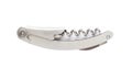 Metal bottle-screw corkscrew isolated Royalty Free Stock Photo