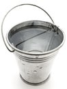 Metal bucket Royalty Free Stock Photo