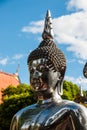 Metal buddha statue in Chiang Mai, Thailand