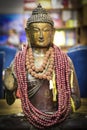 Metal buddha statue, oriental deity