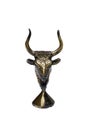 Metal bull head Royalty Free Stock Photo