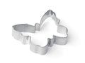 Metal butterfly cookie cutter Royalty Free Stock Photo