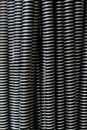 Metal cable pipe for machne Royalty Free Stock Photo