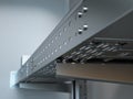 Metal cable tray