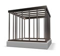 Metal cage Royalty Free Stock Photo