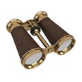 Captain Binocular Royalty Free Stock Photo