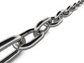 Metal Chain Concept Graphic Royalty Free Stock Photo
