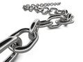 Metal Chain Concept Graphic Royalty Free Stock Photo
