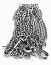 Metal chain for dog Royalty Free Stock Photo