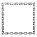 Metal chain frame