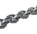 Metal chain isolated Royalty Free Stock Photo