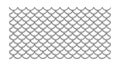 Metal Chain Link Fence Texture Vector, vector design Generative AI Royalty Free Stock Photo