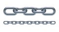 Metal chain links Royalty Free Stock Photo