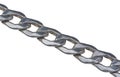 White metal chain Royalty Free Stock Photo