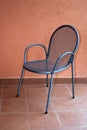 Metal chair Royalty Free Stock Photo
