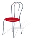 Metal Chair Royalty Free Stock Photo