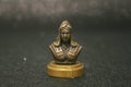 METAL CHESS PIECE - THE WORKWER Royalty Free Stock Photo