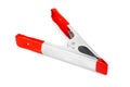 Metal clamp Royalty Free Stock Photo