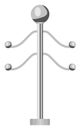 Metal coat hanger, icon