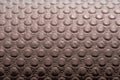 Metal coating and textured floor and backdrop Royalty Free Stock Photo