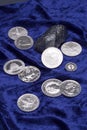 Metal coins Royalty Free Stock Photo