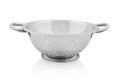 Metal colander Royalty Free Stock Photo