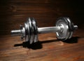 Metal collapsible dumbbell