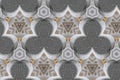 Metal condensation mandala pattern Royalty Free Stock Photo