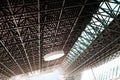Metal construction ceiling